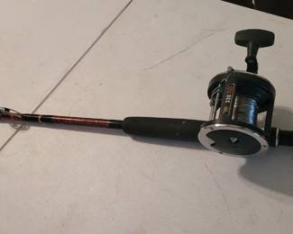 #1 Penn custom 67" reel and Penn 330 GTI 3.6:1