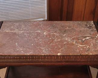 Marble top table