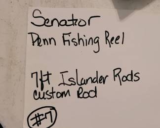 #7 Penn Senator reel & 7'Islander Rod