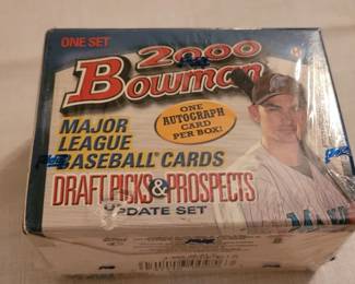 2000 Bowman Major League Baseball Cards set Factory Sealed Box