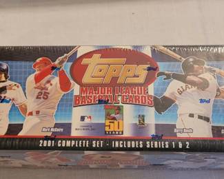 2001 Topps Major League Baseball Cards unopened Factory Sealed 790 cards includes Series 1 &2