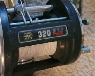 #4 Penn 320 GTI High Speed 4.3:1 & 7' Quantum Spinning Rod