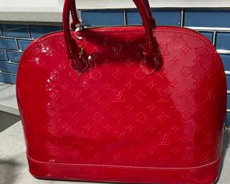 Louis Vuitton handbag. 