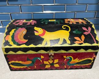Super cool hand Painted box