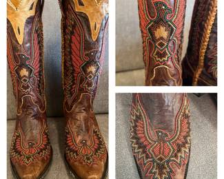 OLD GRINGO RETIRED GORGEOUS beaded boots.