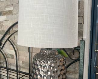 Great little silver lamp. Would be awesome in an office, bedroom or anywhere you need a little extra light.