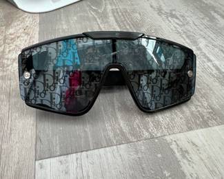 Christian Dior glasses. These come with a coordinating glasses case.