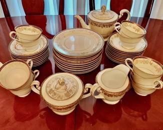 Haviland China "Valencia" Dessert & Coffee Set