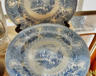 "Texian Campaigne" Plates From Old City Park