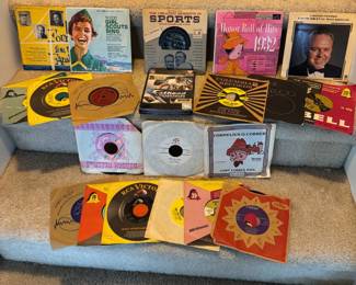 LP's, & 45's, Sampling
