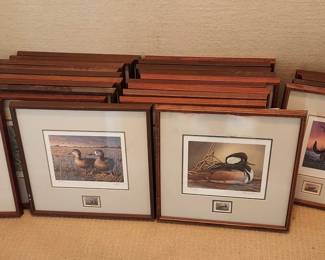 Migratory Birds Stamp Art