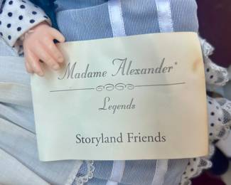 Madame Alexander legends storyland friends collectible doll