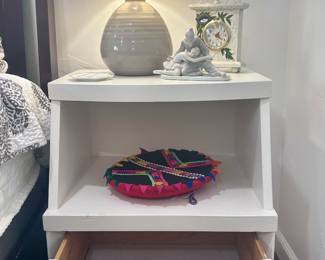 White side table (matching with TV stand and dresser)