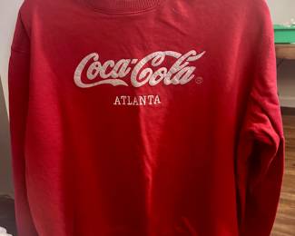 Coca cola atlanta sweat shirt
