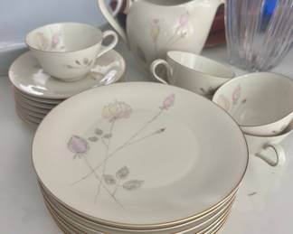 Floral dish set