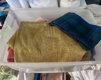 Lots of fabric