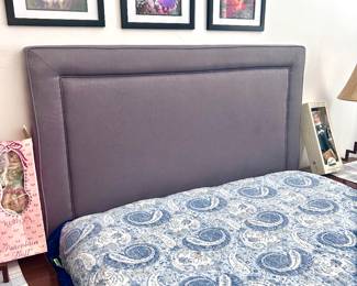 Queen bed set with mattress