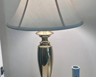 Vintage brass table lamp