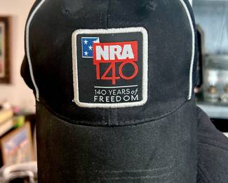 NRA 140 years of freedom hat