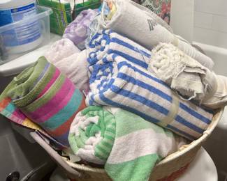 Bathroom and pool towels