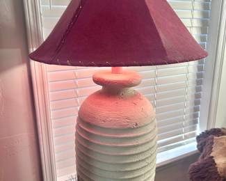 Vintage bedroom ceramic floor lamp
