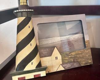 Lighthouse picture frame