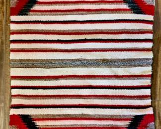 Authentic vintage handmade Navajo rugs