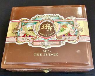 MF The Judge Cigar box