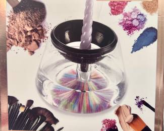 Make up brush cleaner