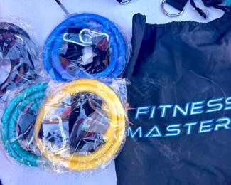 Resistance band fitness supplies