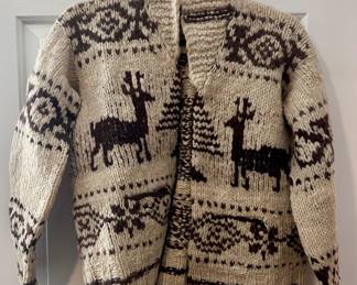Vintage deer sweater