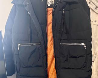 Black heavy duty winter jacket