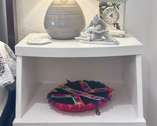 White side table (matching with TV stand and dresser)