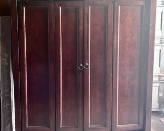 Wood Armoire
