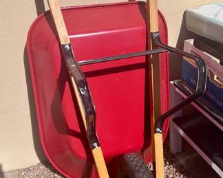 Red wheelbarrow