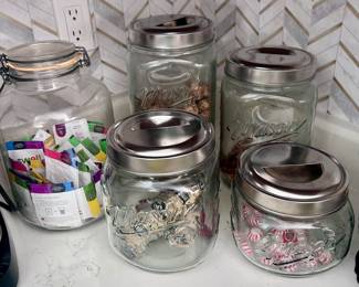 Mason jar organizers