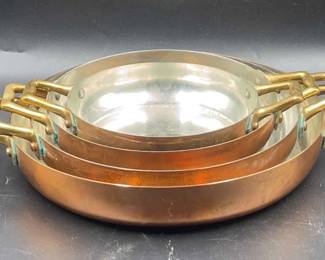 Cobre Copperware Dish Set