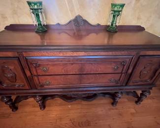Antique Buffet/Sideboard 2 drawer, 2 door