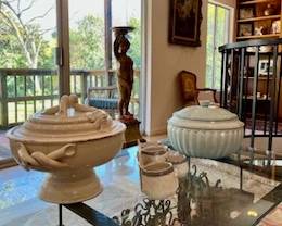 Pottery, Art, Rugs, & More