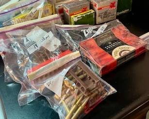 338, 270, 12 ga. Ammo