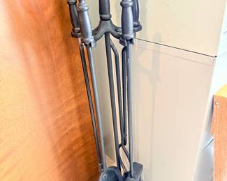 Cast Iron Fireplace Set 