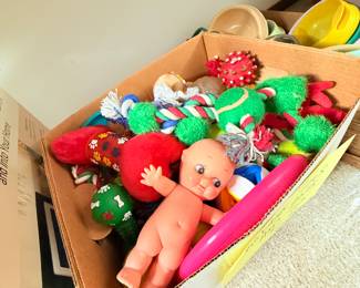 TONS OF Dog Toys! 