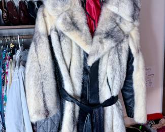Ferris Brothers Fur Jacket - One Seam Rip In the Back - Repairable and minimal. Beautiful! 