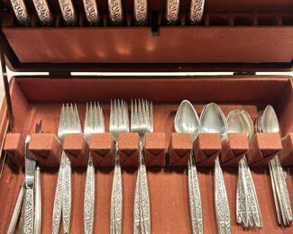 International Sterling Silver flatware set