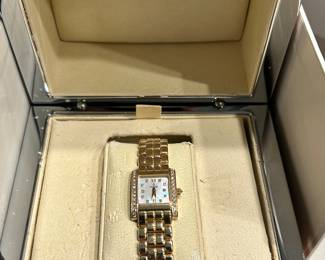14k & Diamonds Ladies Concord Wristwatch
