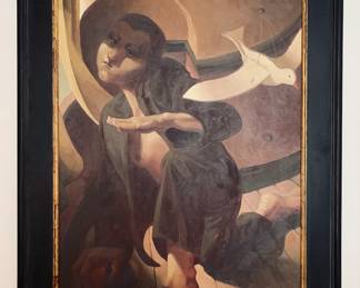 Edward Povey - Boy with Bird Mobile