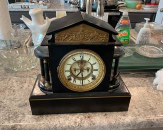 Exquisite mantle clock.