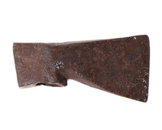 Lot 18 Heavy Iron Axe Head, circa 1850s