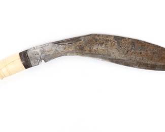 Lot 54 Kukri Laminated Steel Dagger