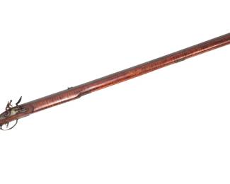 Lot 106 Fine Contemporary Flintlock Kentucky Rifle